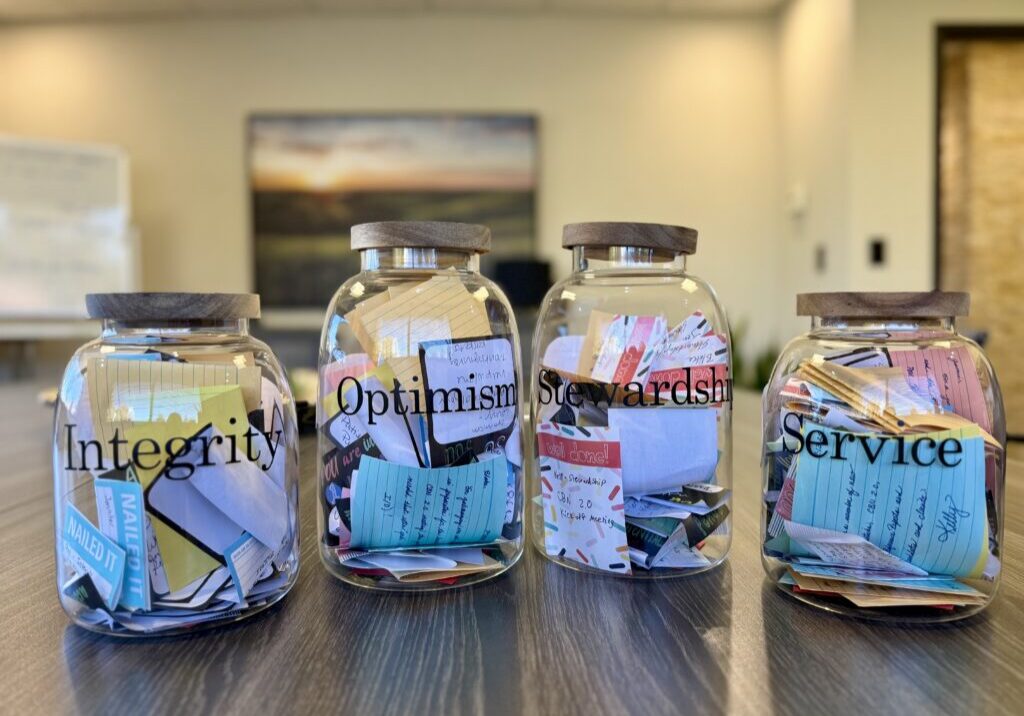 Core Values Jars